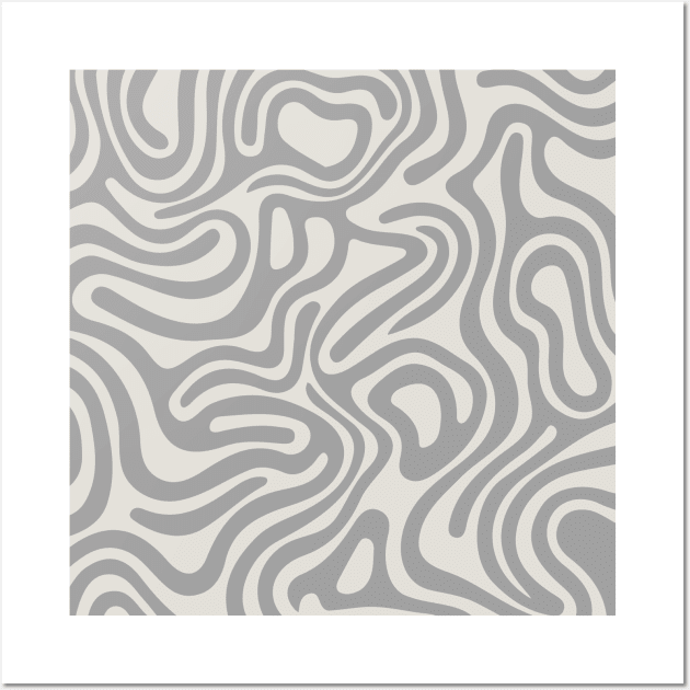 modern wavy pattern Wall Art by hardy 